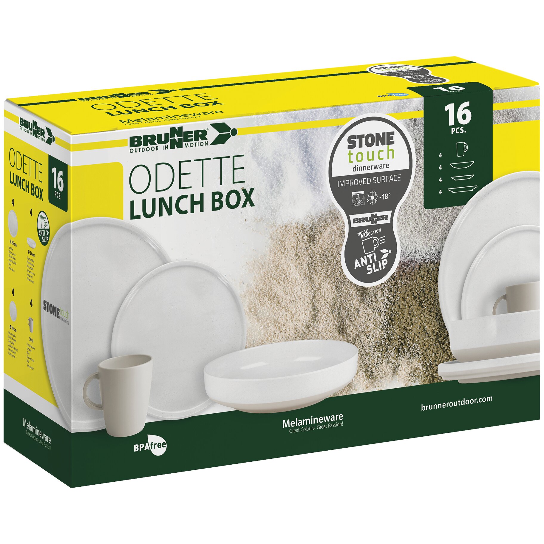 Geschirrset Lunch Box Odette