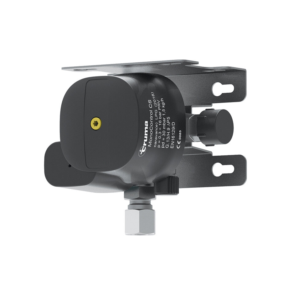 Gasdruckregler mit Crashsensor