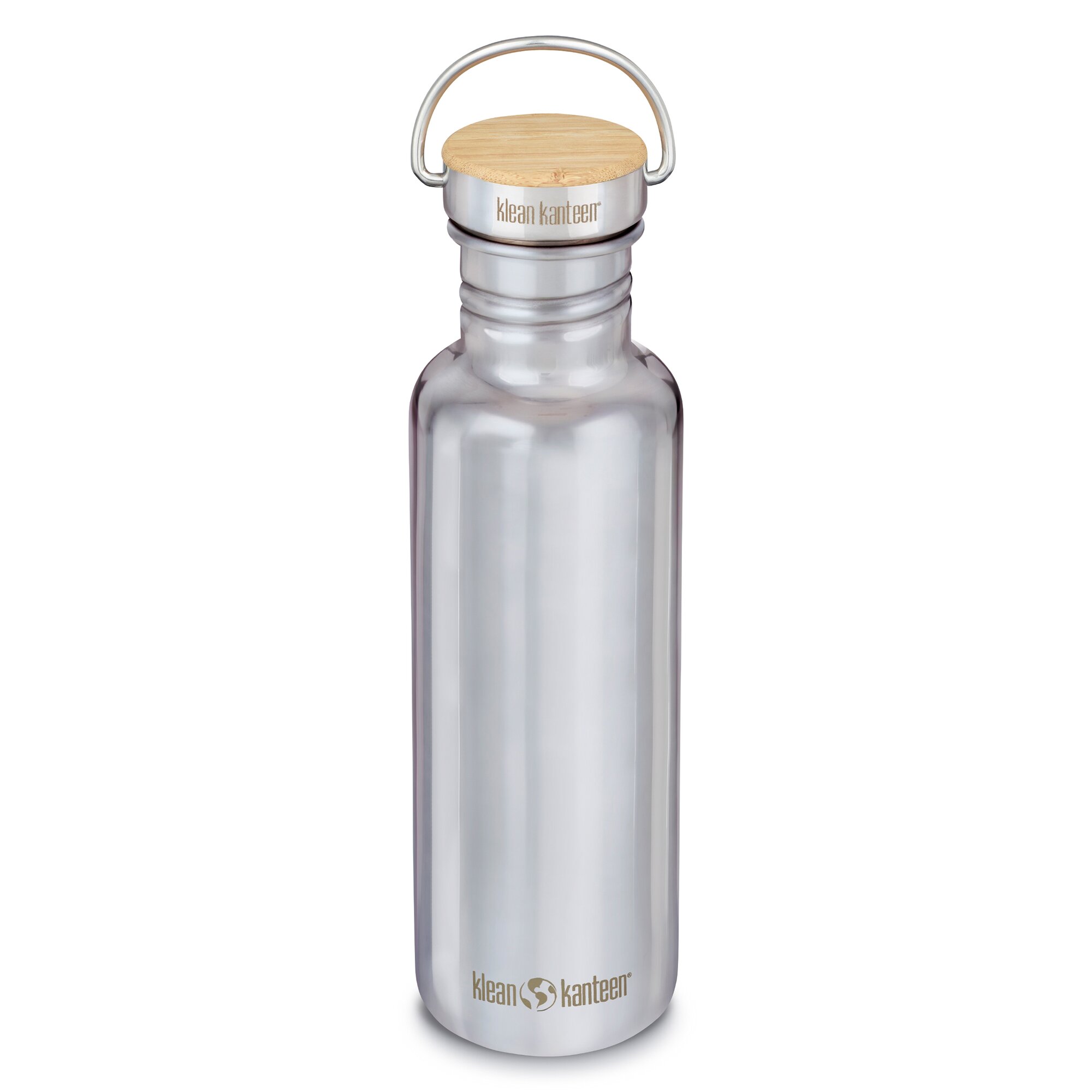 Trinkflasche mit Bambusdeckel