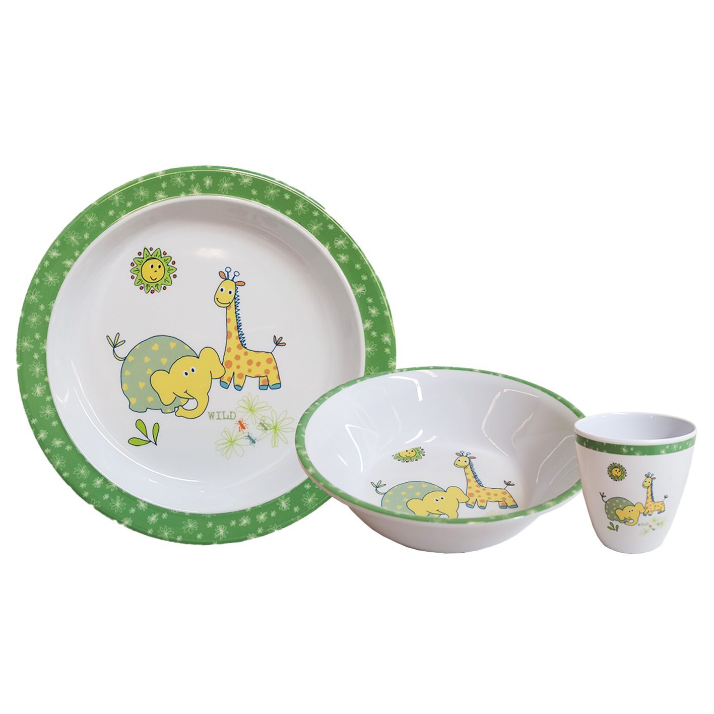 Kindergeschirr Wildlife