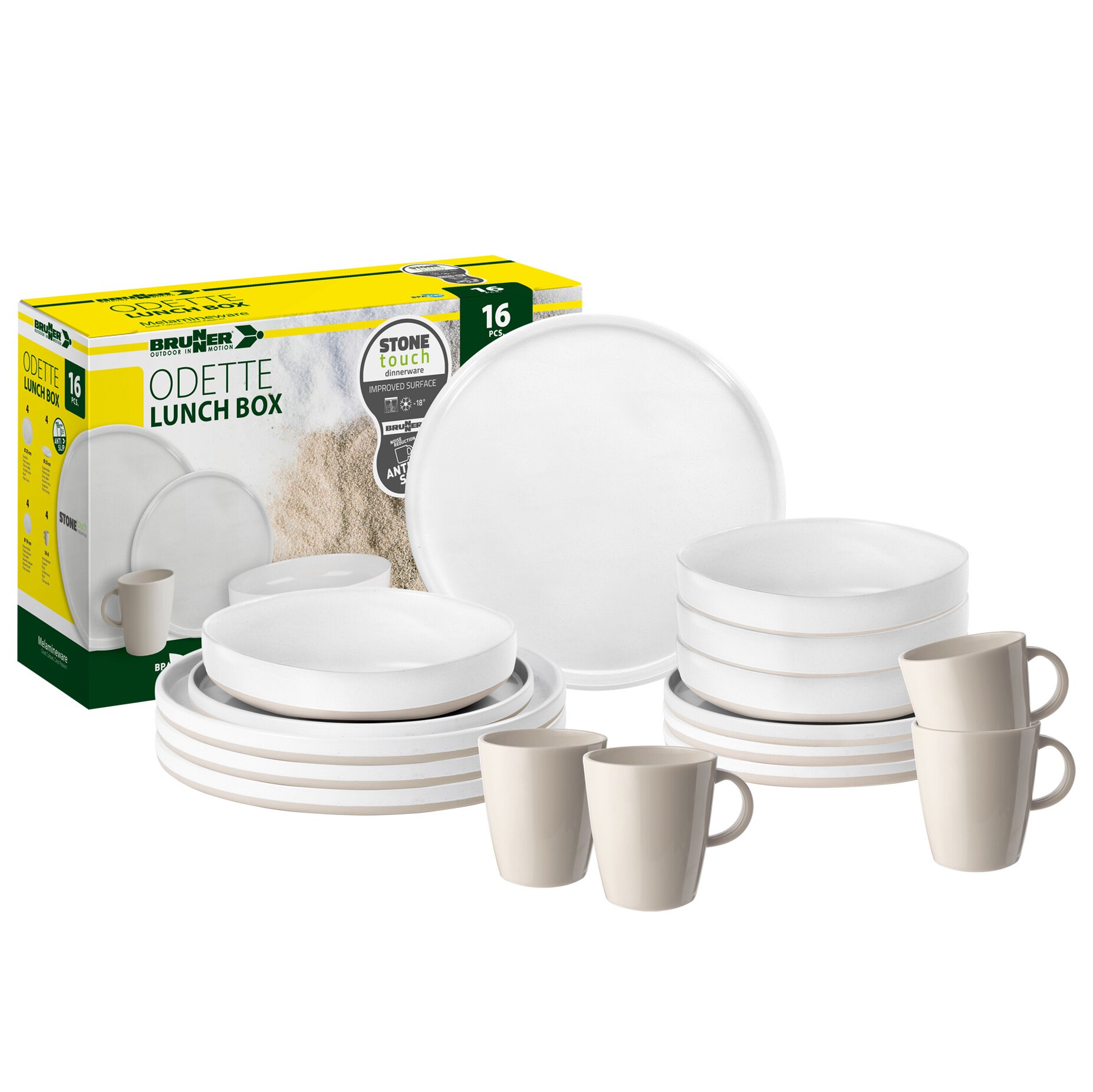 Geschirrset Lunch Box Odette