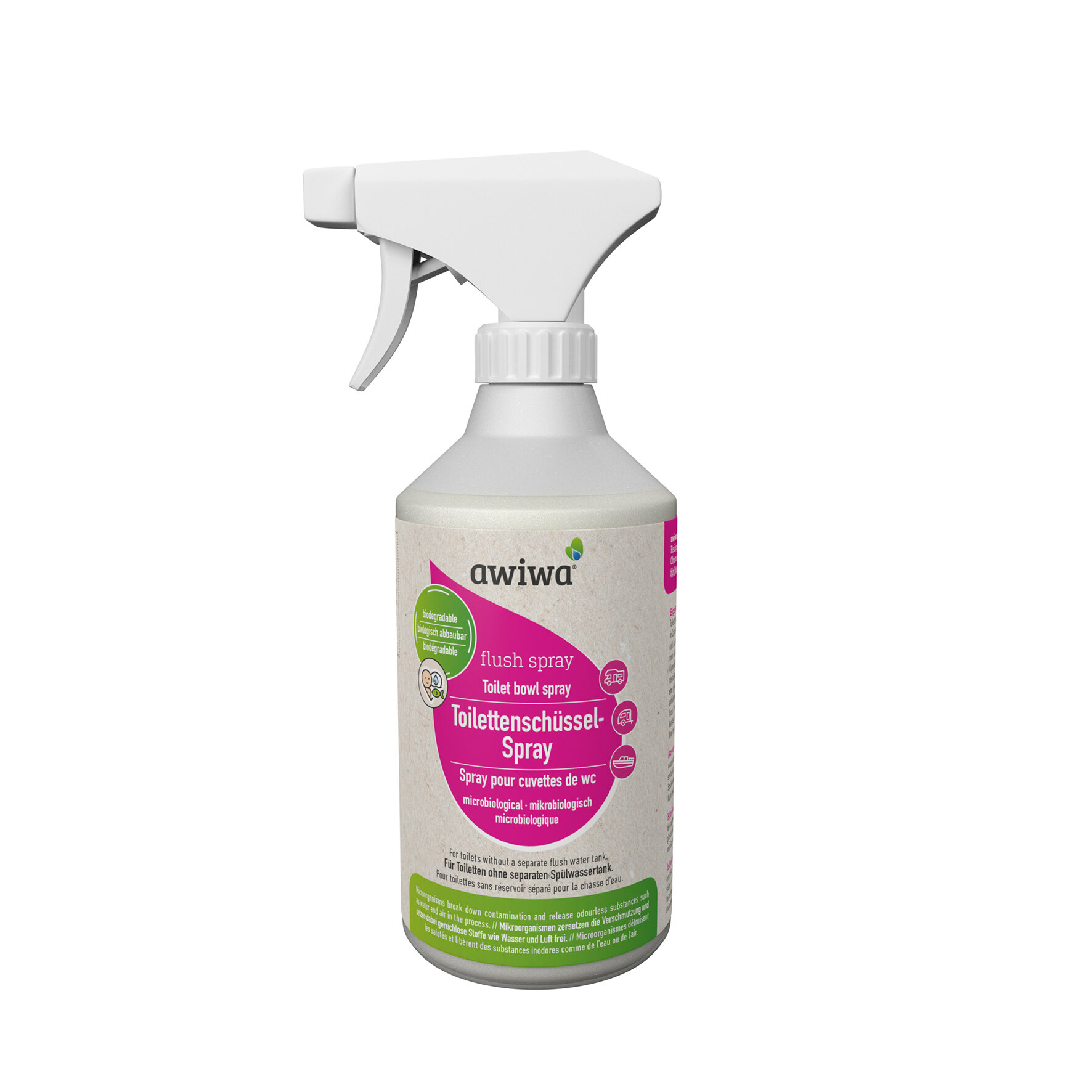 Toilettenschüssel flush spray